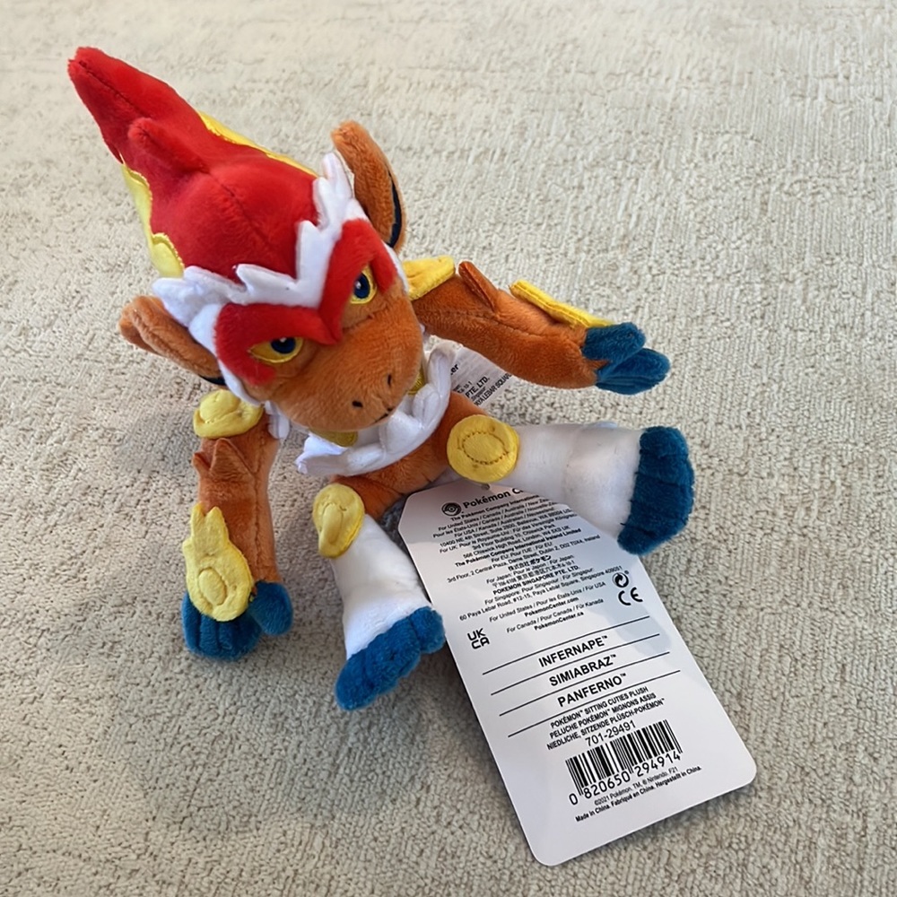 Set of Pokémon Sitting Cuties Plush - Picture 2 of 4